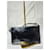 PRADA Mini Borsa a Spalla in Pelle Verniciata Nera Blu - vista 13