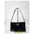 PRADA Mini Borsa a Spalla in Pelle Verniciata Nera Blu - vista 6