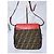 Borsa a tracolla FENDI Zucca Vitello Elite piccola in Ecstasy rosa/marrone - vista 6