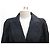 NUEVO ABRIGO CHANEL IMPERMEABLE LARGO TAMAÑO 36 SEDA NEGRA TRENCH COAT Negro - vista 2