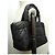 BORSA A MANO CHANEL COCO COCOON MM IN NYLON NERO - vista 6