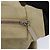 CHANEL Bolsa de Hombro Matelassé Suede nylon Beige Negro Plata CC Auth bs16824 - vista 10
