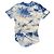 Camiseta Paco Rabanne azul de algodón