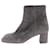 Bottes Prada T.EU 41 Suède Gris - vue 3
