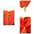 Blazer vintage Escada e bustino in arancione brillante - SZ36 / 34 Rosso - vista 15