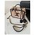 Vanity Beauty case Chanel beige in pelle con finiture dorate - vista 15