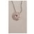 Collana con pendente Dinh Van Pi in oro bianco e diamanti Argento - vista 5
