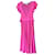 Robe en coton rose Red Valentino  - vue 1