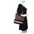 Burberry Borsa hobo media Ashby in tela Mega Check gialla/beige Giallo - vista 3