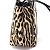 Borsa a mano leopardata Jimmy Choo Marrone Nero - vista 2