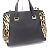 Borsa a mano leopardata Jimmy Choo Marrone Nero - vista 3