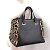 Borsa a mano leopardata Jimmy Choo Marrone Nero - vista 8