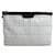 Jimmy Choo Star Studs DEREK Clutch Bag Black White Leather  ref.1614834