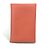 Hermès Estuche para tarjetas de visita de cuero Swift naranja Hermes