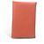 Hermès Estuche para tarjetas de visita de cuero Swift naranja Hermes - vista 2