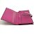 Hermès Bearn Soufflet Diamond Bi-Fold Langbörse Fuschia - Ansicht 12