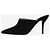 Paul Andrew Mule in suede nero a punta - taglia EU 37