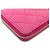 Cartera larga de cuero caviar rosa Chanel - vista 3