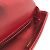 Borsa a spalla Chanel Coco Mark Matelassé 3 catene Rosso - vista 4
