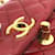 Borsa a spalla Chanel Coco Mark Matelassé 3 catene Rosso - vista 5