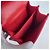 Borsa a spalla Chanel Boy Pochette in pelle rossa Rosso - vista 11