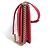 Borsa a spalla Chanel Boy Pochette in pelle rossa Rosso - vista 4