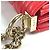 Borsa a spalla Chanel Boy Pochette in pelle rossa Rosso - vista 9