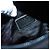 PRADA Borsa a mano in nylon nero argento autentica ep5402 - vista 16