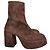 Marsèll Botas de plataforma Marsell Tacplat marrones Castaño