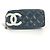 Chanel Cambon Line CC Coco Mark Pen Case Black White