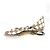 Fermaglio per capelli in nastro Fendi FXT114 Beige - vista 2