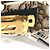 Fermaglio per capelli in nastro Fendi FXT114 Beige - vista 7
