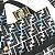 Collaborazione Fendi Joshua Vides Borsa Baguette Zucca Nero Blu - vista 11