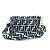 Collaborazione Fendi Joshua Vides Borsa Baguette Zucca Nero Blu - vista 2