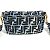 Collaborazione Fendi Joshua Vides Borsa Baguette Zucca Nero Blu - vista 4