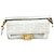 Borsa a secchiello Mamma Zucca 8BR600 di Fendi Bianco