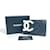 Billetera compacta Chanel Cambon Line CC Coco Mark Negro Blanco - vista 14