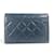 Billetera compacta Chanel Cambon Line CC Coco Mark Negro Blanco - vista 2