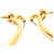 Hermès Hermes Heritage Equestre Etrier GM Drop Earrings Pink Golden  - view 2