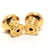 Hermès Hermes Heritage Equestre Etrier GM Drop Earrings Pink Golden  - view 4