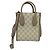 Borsa tote Gucci GG Supreme Interlocking G Beige