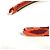 Silk In Hermès Fascia per capelli in seta Hermes Elsa Jungle Love Arancione - vista 5