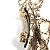 Barrette en soie beige Fendi - vue 6