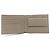 Fendi Gray Leather Bi-Fold Wallet Brown - view 5