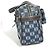 Borsa a Spalla Anagram Loewe Marrone Blu navy - vista 3