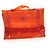 Borsa tote in vinile Kelly di Hermès Arancione