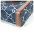 Pochette a spalla in denim e pelle Horsebit di Gucci Marrone Blu - vista 6