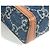 Pochette a spalla in denim e pelle Horsebit di Gucci Marrone Blu - vista 7