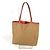 Borsa tote Bicolor Double Sens 28 di Hermès Rosa Beige