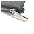 Pochette piatta diagonale Zucca Fendi Marrone Nero Giallo - vista 5